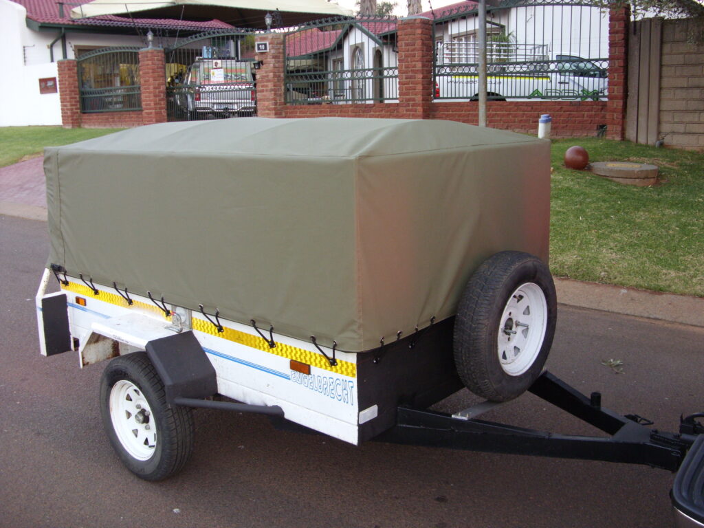 Protective trailer storage cover