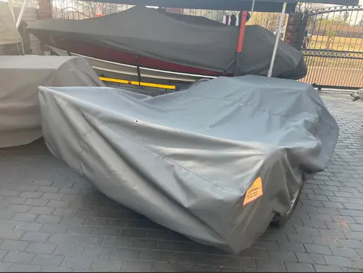 Trailer storage cover example
